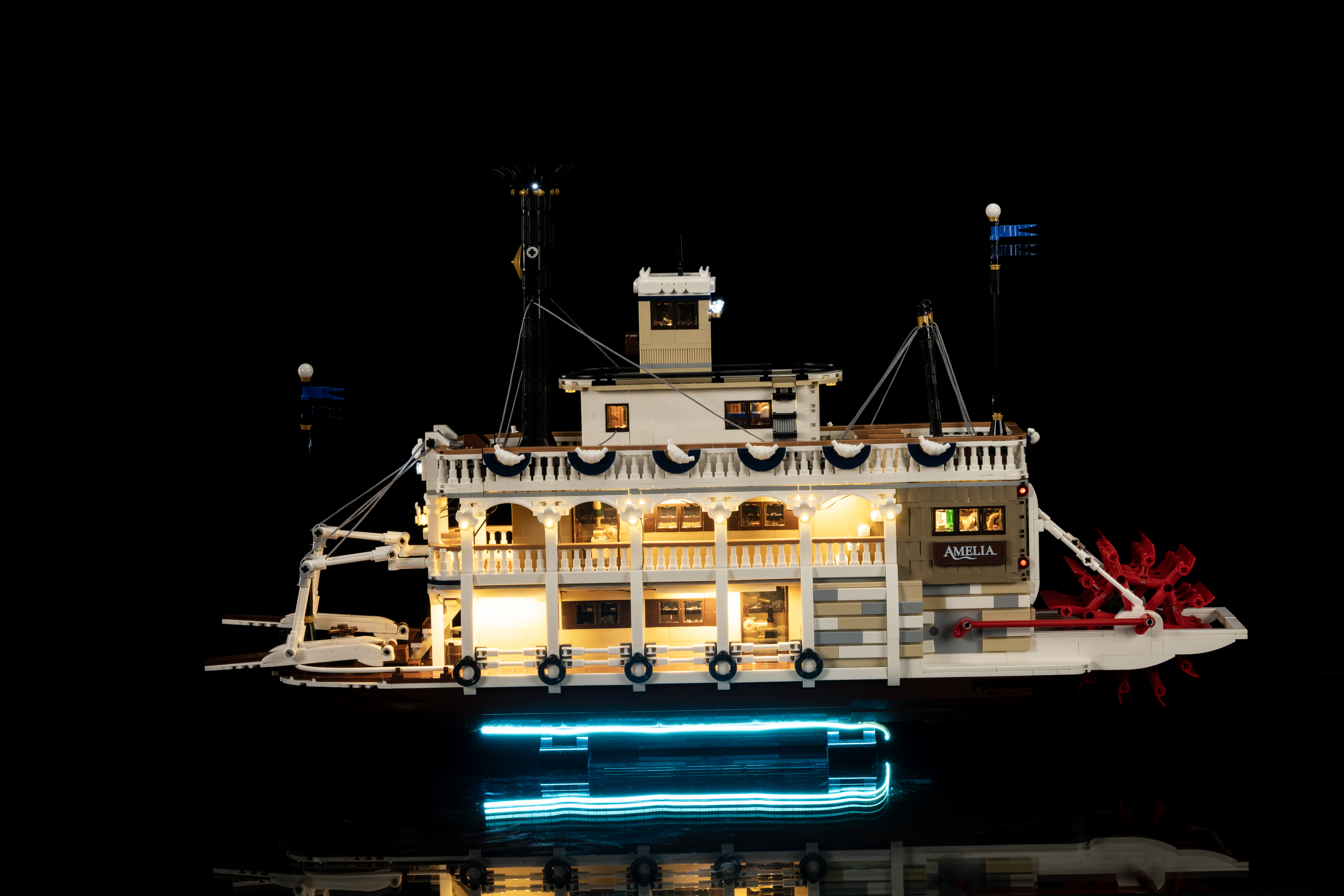 LED Lighting Kit for LEGO River Steamboat